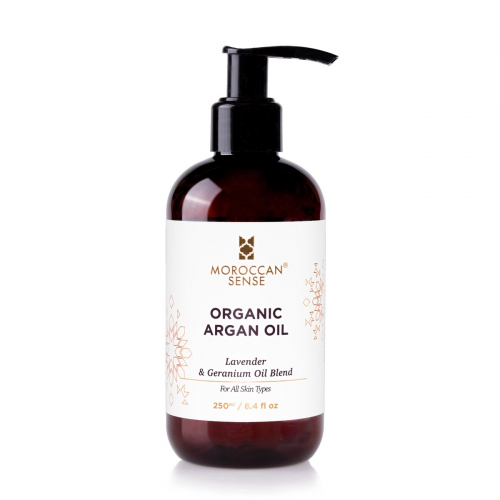 lavender & geranium Argan Oil for face, body, hair - REFILL