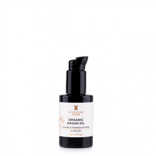 levandule & geranium arganový olej pro pleť, tělo a vlasy