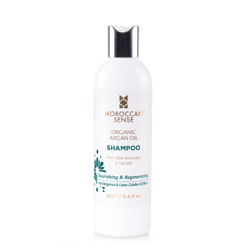 Organický šampón s arganovým olejem a bergamotem