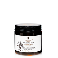 Marocký jíl Rhassoul s květinovými a bylinnými extrakty