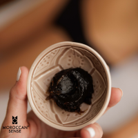 Černé mýdlo s olivovým olejem - eukalyptus 200 g